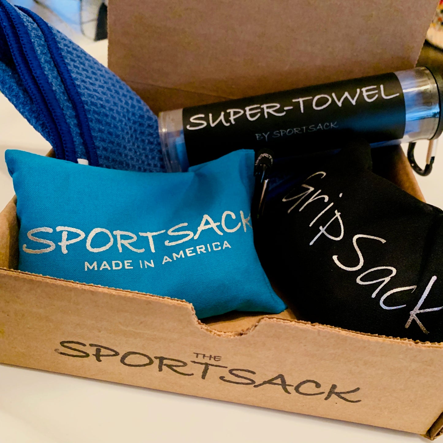 2 Sportsacks & Towel Combo Pack